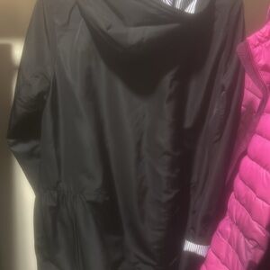 COPY - J Jill lightweightht classy mid- length jacket w/ hood